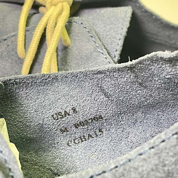 Walk Over Buks Blue Suede Oxford Shoes, Men\'s Size 8 — Classic Heritage Style main image 8